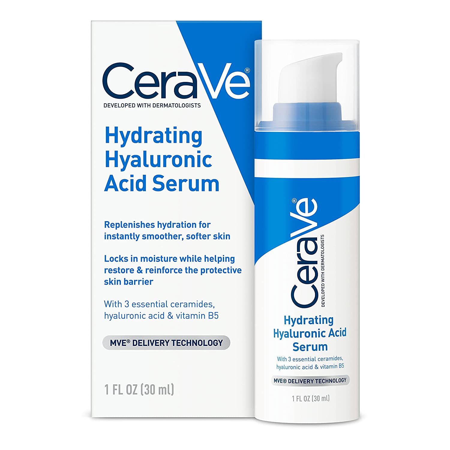 Tinh Chất Dưỡng Ẩm – Cerave Hydrating Hyaluronic Acid Face Serum – 30ml.